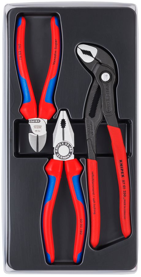 3 Pc Bestseller Pliers Set | KNIPEX Tools