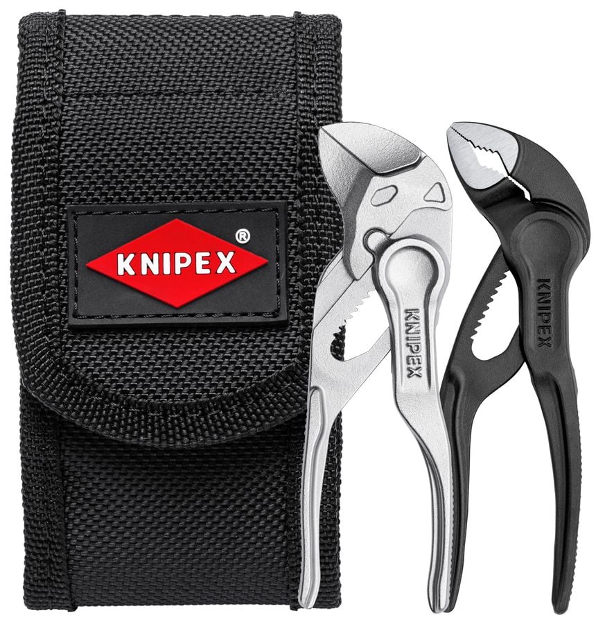 Adjustable pliers for pipes and nuts KNIPEX COBRA 00 20 09 V02