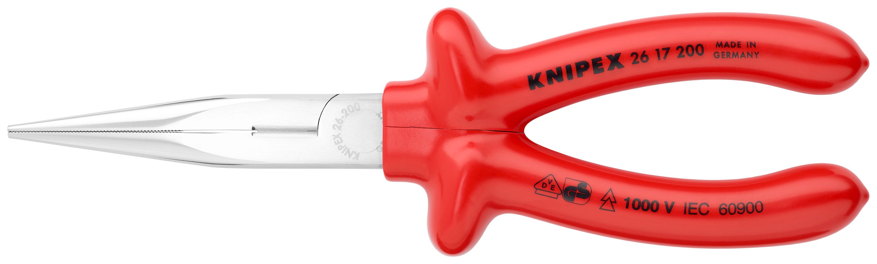 KNIPEX - Coupe-câble isolé 1000V VDE à double tranchant - Longueur: 200mm -  12385