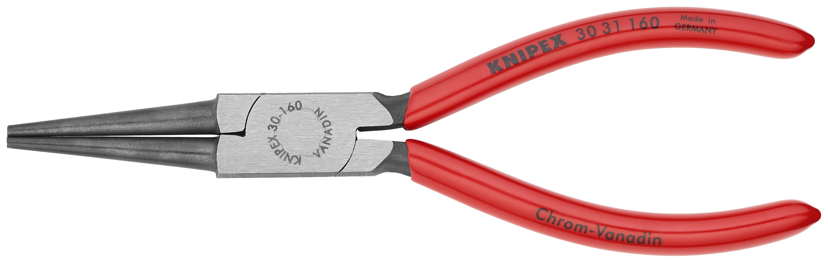 halvt forbrug lys pære Long Nose Pliers-Round Tips | KNIPEX Tools
