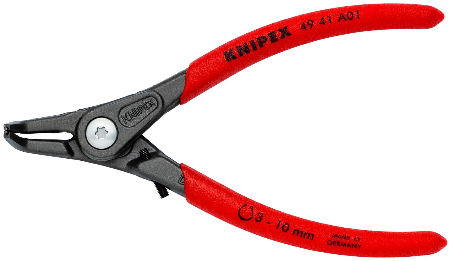 External 90° Angled Precision Snap Ring PliersLimiter KNIPEX Tools