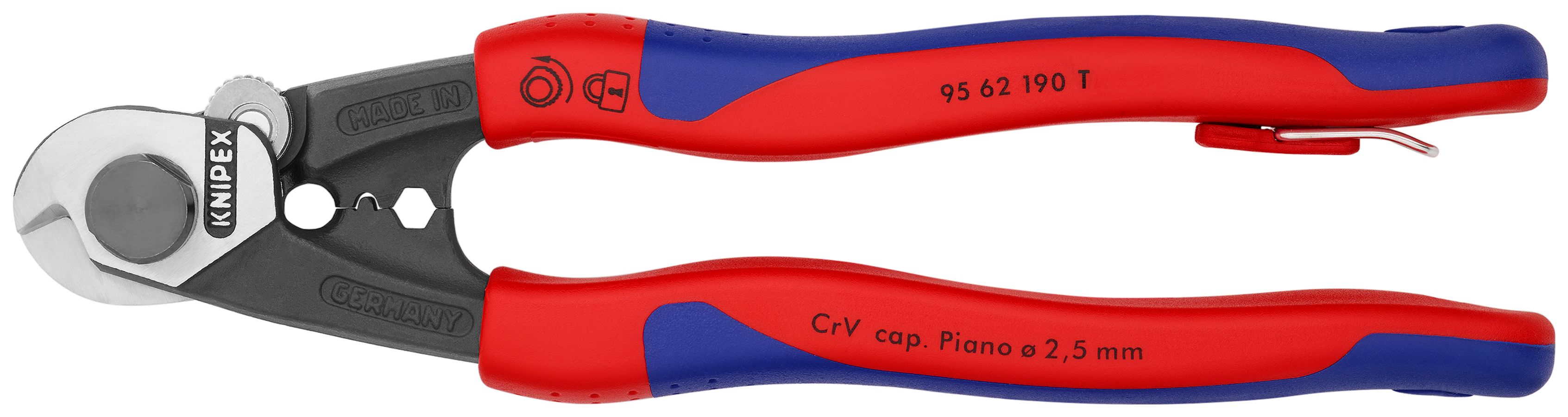 Wire Rope ShearsTethered Attachment KNIPEX Tools