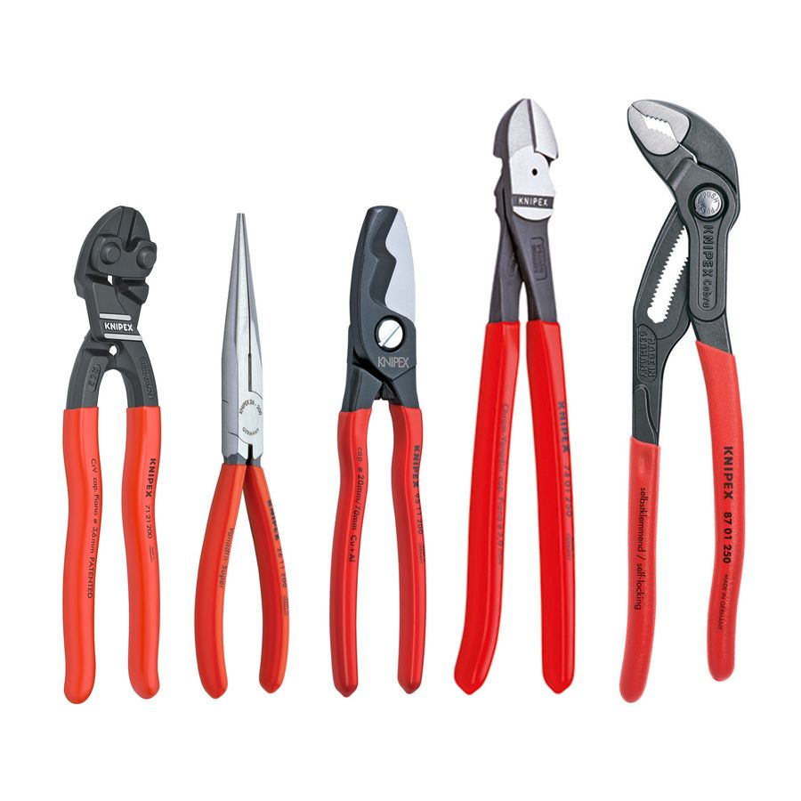 5 Pc Automotive Starter Pliers Set KNIPEX Tools