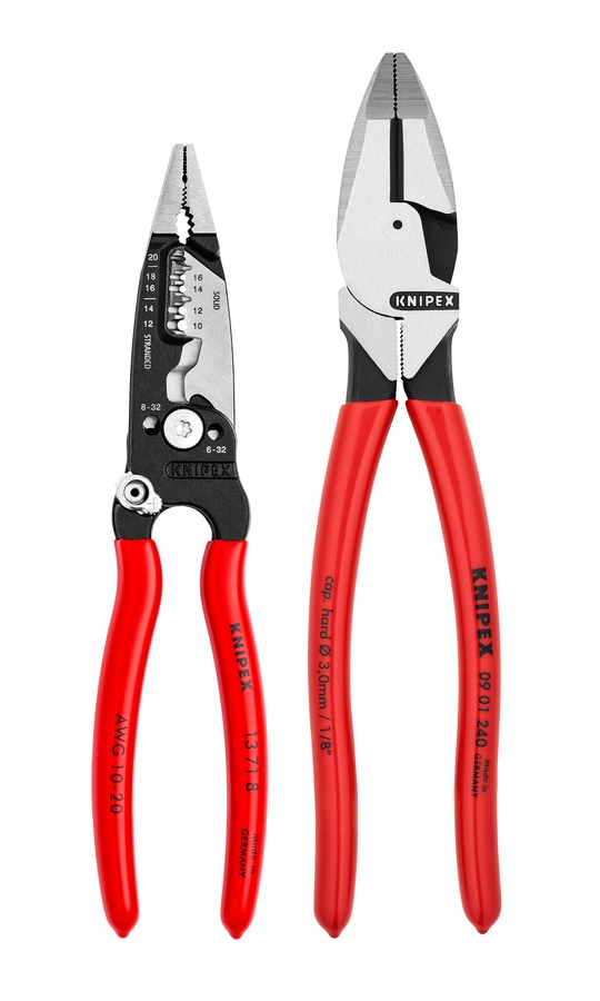 Knipex 00 20 72 V02 Mini pliers set in belt tool pouch (2 Piece)