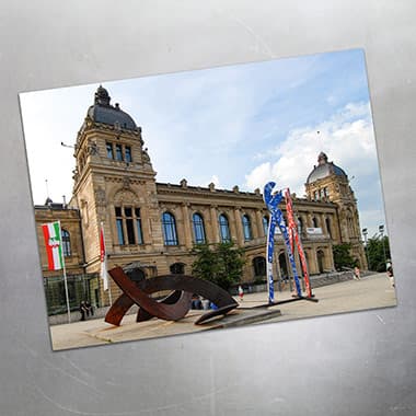 125 years KNIPEX: sculpture in front of the Wuppertal town hall
