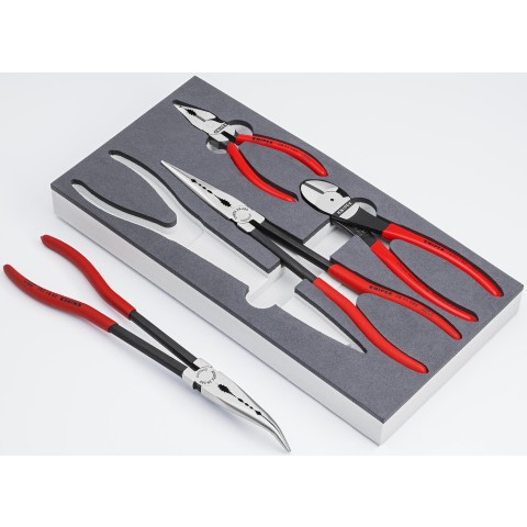 2 Pc Mini Pliers Set XS in Belt Pouch