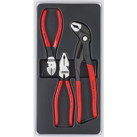 Toledo 4 Piece Plier Set in Moulded Foam Tray TPSA01