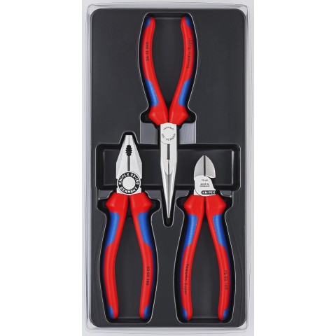 Knipex Plier Set,Dipped,3 Pcs 00 20 11, 1 - King Soopers