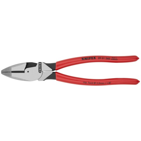 Knipex 0908240US Lineman'S Pliers Insulated W/Two-Colour Dual