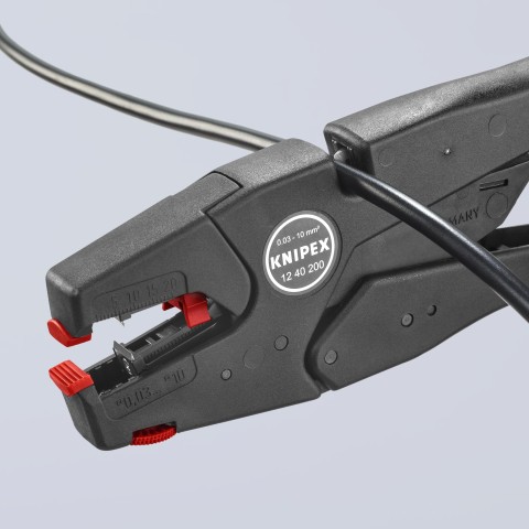 Self-Adjusting Wire Stripper 8-32 AWG | KNIPEX Tools