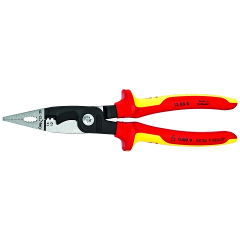 Alicate para Instalaciones eléctrica 8″, 1000V, Knipex 1386200 – IFT