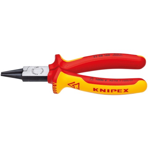 Half round long bent nose pliers 40° KNIPEX 25 25 160