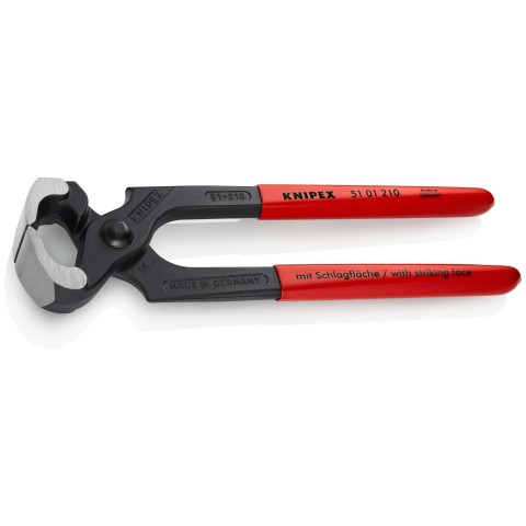  KNIPEX 55 00 300 Farriers' Pincers (Tear-Off Pliers for Vehicle  bodywork) Black atramentized 300 mm : Tools & Home Improvement