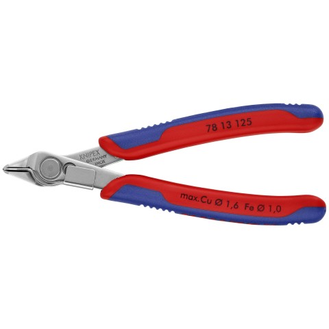 1 X 78 13 125 Pliers; side precision; 125mm for cutting 