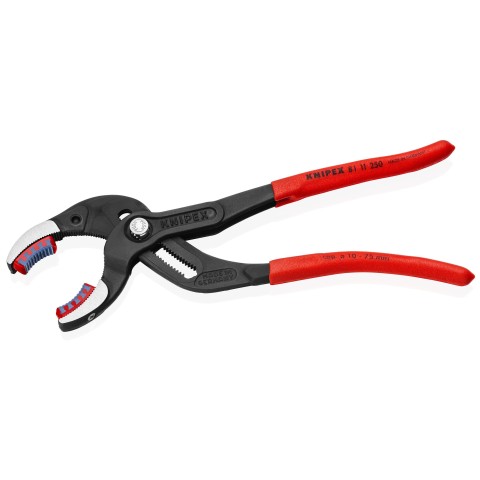 Pipe Gripping Pliers-Replaceable Plastic Jaws