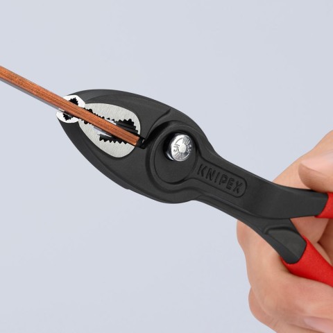 KNIPEX 8201200 TwinGrip Front/Side Gripping Pliers, 8