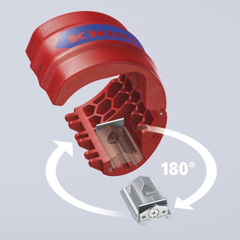 KNIPEX - Coupe tube PER + Multicouche diamètre : 12 à 25mm diamètre : 12 à  35 Lg : 210mm