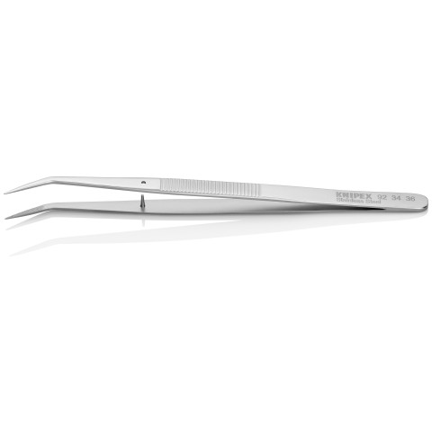 Premium Tweezers (Bent Head + Straight Head Set)