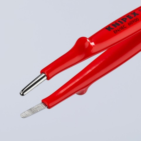 Knipex Precision Tweezers needle point sickle-shaped