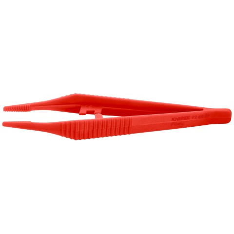 KNIPEX, 92 09 02 ESD, Plastic Gripping Tweezers, Needle Point Tips