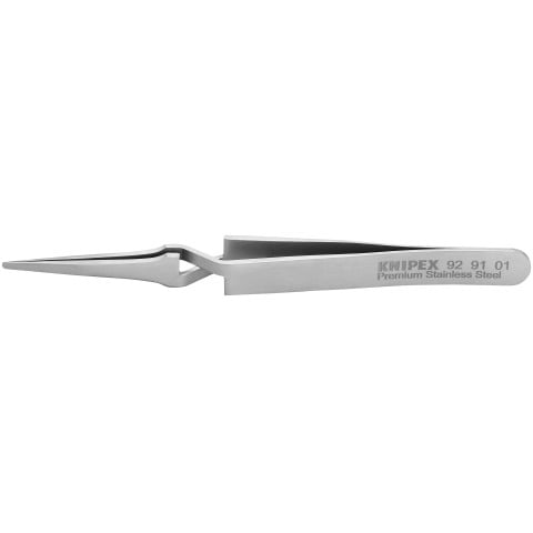 Knipex Precision Tweezers needle point sickle-shaped