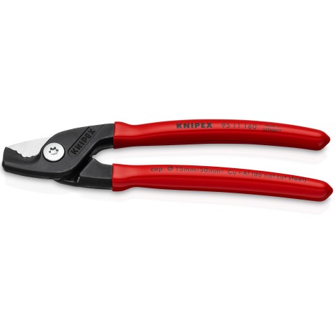 Knipex 95 12 160 Cable Shears, 6 1/4 StepCut