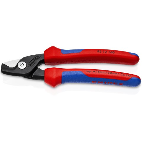 Knipex 9562160SB ' Pince coupante pour câbles d''acier Ø 4-6 mm