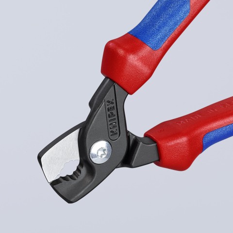 Knipex 9562160SB ' Pince coupante pour câbles d''acier Ø 4-6 mm