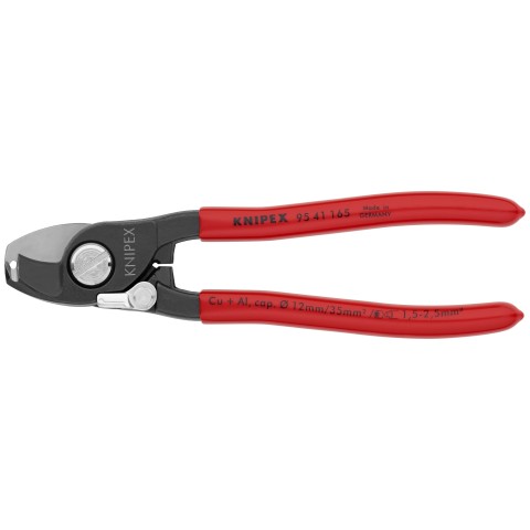 Knipex KNIP-950520US 6-1/4in Angled Electricians Shears - Atlas-Machinery