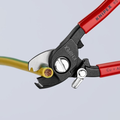 5-1/2 Multipurpose Electrical Shears - Cut / Strip Electrical Wire with Wire Cutting Notch, Crimp Wire, Clean/file Electrical Boxes