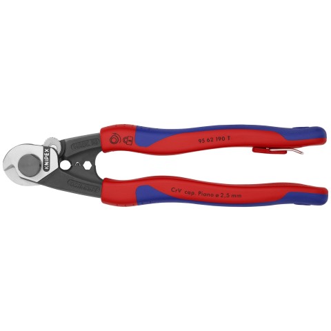 Knipex Tool Tethering 38 Lanyard with Captive Eye Carabiner, Limit 13 lbs.