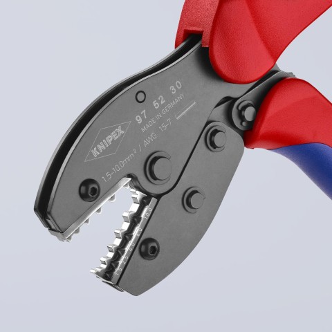 Knipex PreciForce Crimping Pliers - non-insulated open plug AWG 27-13