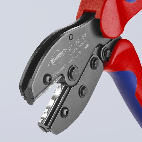 Crimping Pliers For Heat Shrinkable Sleeve Connectors | KNIPEX Tools