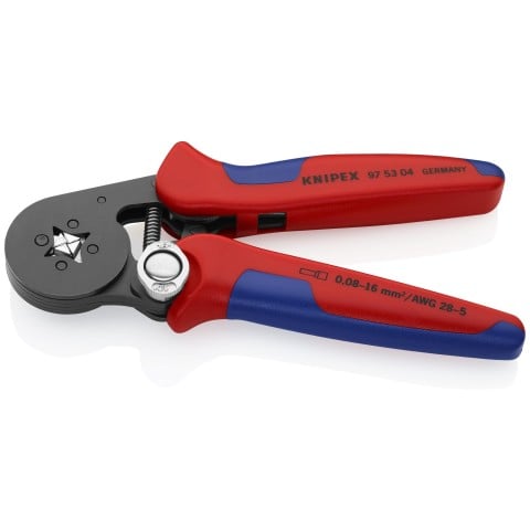 Self-adjusting Crimping Pliers for End Sleeves 7" Hand tool
