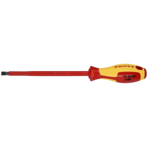 Knipex 98 20 30 VDE Slotted Screwdriver 3.0 x 100mm 