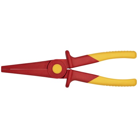 EXCELTA 2629 Bent Long Nose Plier,4-3/4 in.,Smooth 