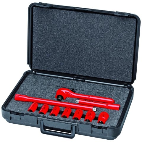 10 Pc Socket Set 3 8