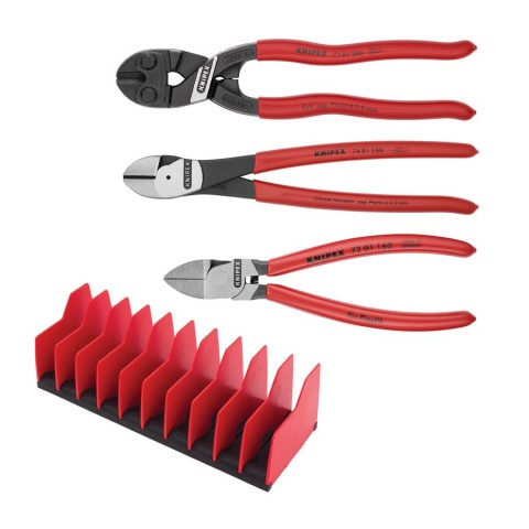 Knipex 9K384 Mechanics 4 Piece Plier Set – Crawford Tool