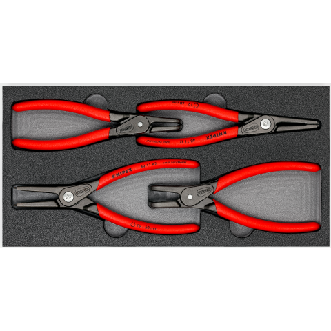 Set of pliers a foam tray | Knipex