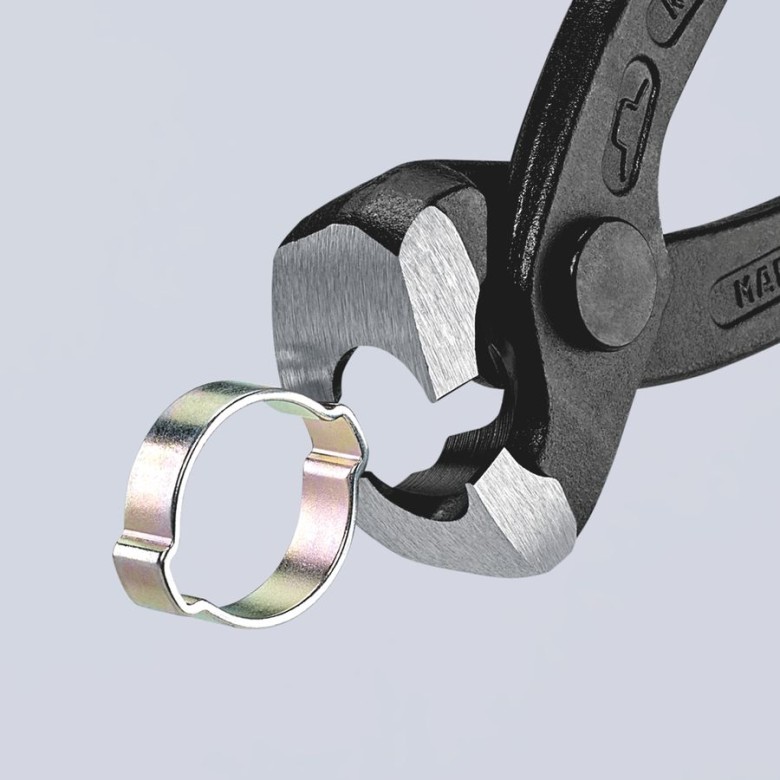 Ear Clamp Pliers with Front and Side Jaws KNIPEX Tools