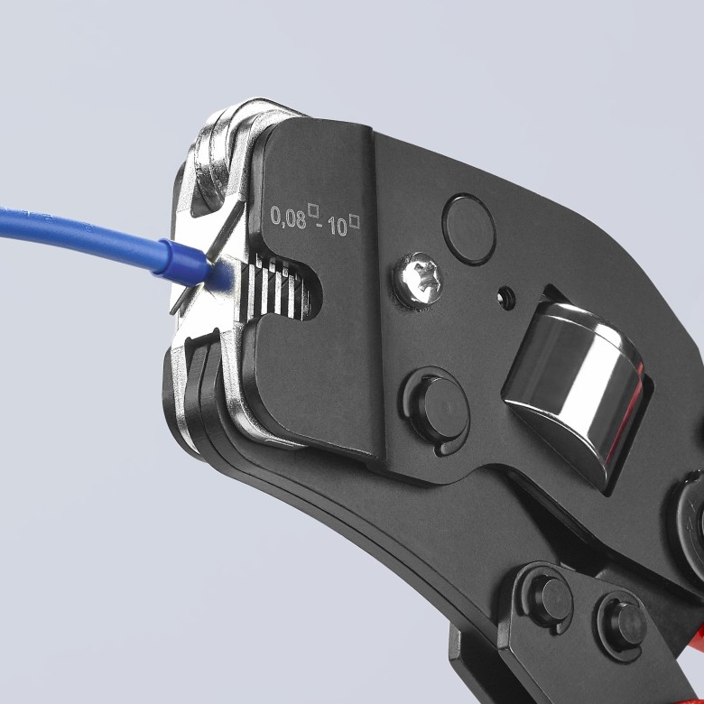 SelfAdjusting Crimping Pliers For Wire Ferrules KNIPEX Tools