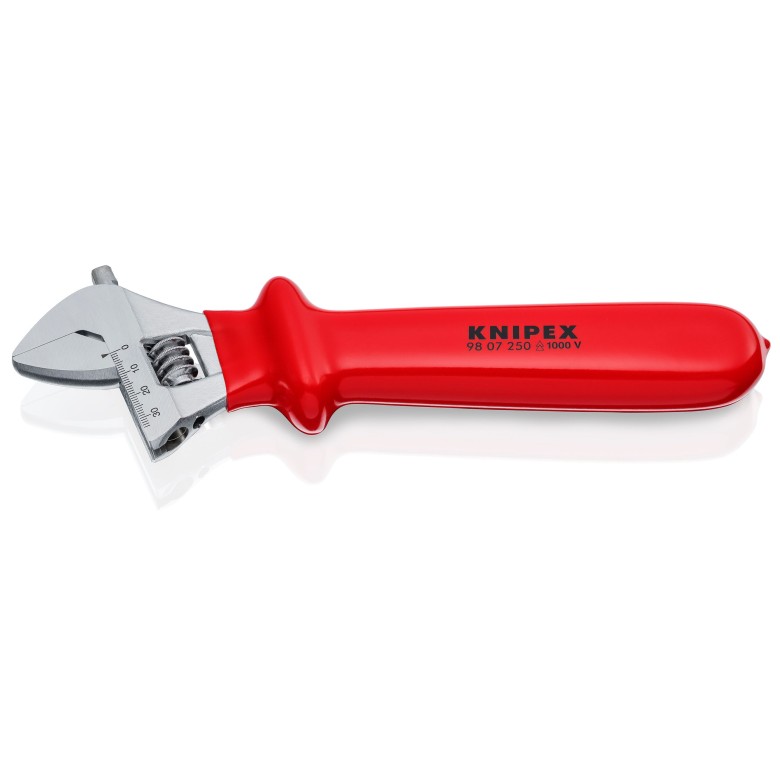 Adjustable Wrench1000V Insulated KNIPEX Tools